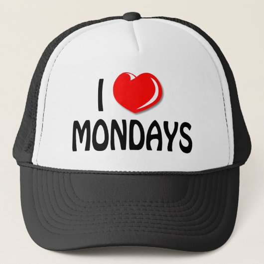I Love Mondays Pet (Voorkant)
