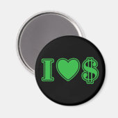 I Love Money Magneet (Voorkant / Achterkant)