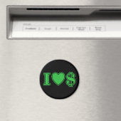 I Love Money Magneet (Insitu (Vaatwasser))