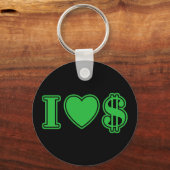 I Love Money Sleutelhanger (Voorkant)