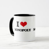 I Love Monopoly Mok (Voorkant links)
