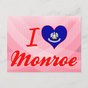 I Love Monroe, Louisiana Briefkaart