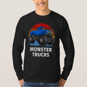 I Love Monster Trucks Kinder Adult Cool  Mons T-shirt
