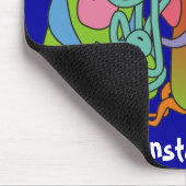 "I Love Monsters" Gifts Muismat (Hoek)