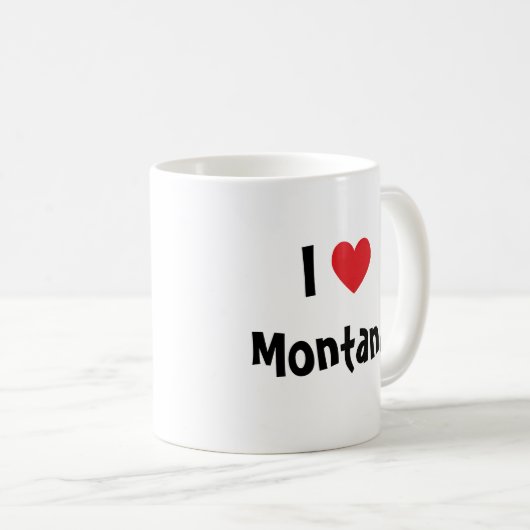 I Love Montana Koffiemok (Voorkant rechts)