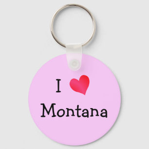 I Love Montana Sleutelhanger