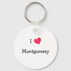 I Love Montgomery Sleutelhanger