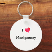 I Love Montgomery Sleutelhanger (Voorkant)