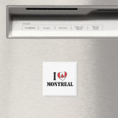 I Love Montreal Canada Magneet (Insitu (Vaatwasser))