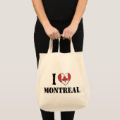 I Love Montreal Canada Tote Bag (Voorkant (product))
