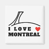 I Love Montreal Magneet (Voorkant)