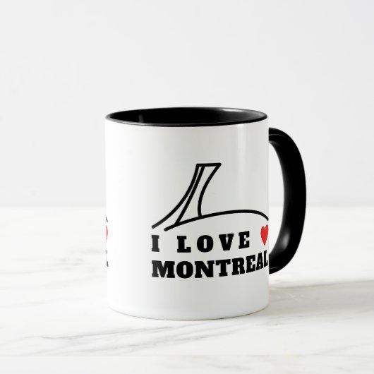 I Love Montreal Mok (Voorkant rechts)