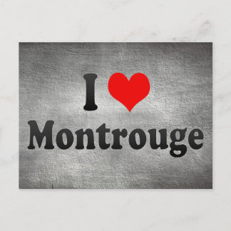 I Love Montrouge, Frankrijk Briefkaart