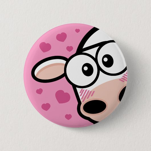 I Love Moo Cow Button (Voorkant)