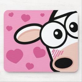 I Love Moo Cow Mousepad Muismat