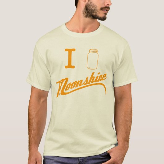 I Love Moonshine T-shirt (Voorkant)