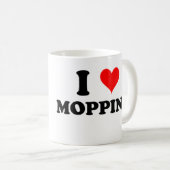 I Love Mopping Koffiemok (Voorkant rechts)