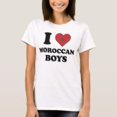 I love Moroccan Boys T-shirt (Voorkant)