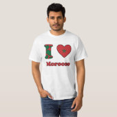 I love Morocco T-shirt (Voorkant volledig)