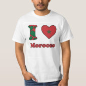 I love Morocco T-shirt (Voorkant)