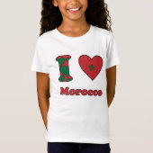 I love Morocco T-shirt (Voorkant)