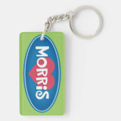 I Love MORRIS Sleutelhanger (achterkant)