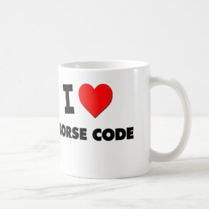 I Love Morse Code Koffiemok