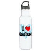 I Love Mosbach, Duitsland Waterfles (Voorkant)