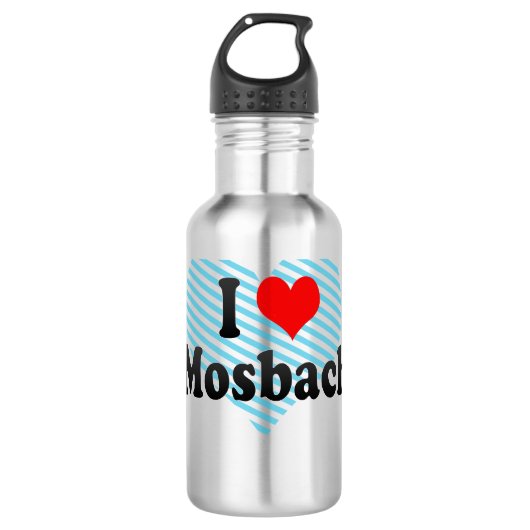I Love Mosbach, Duitsland Waterfles (Voorkant)