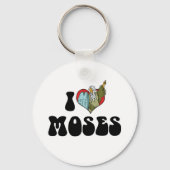 I Love Moses Sleutelhanger (Voorkant)
