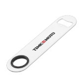 I Love Moto Bottle Opener Speed Flessenopener (Achterkant Gekanteld)