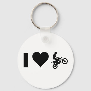 I Love Motocross Sleutelhanger