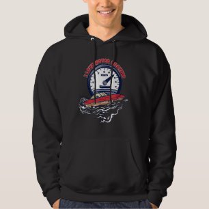 I Love Motor Boating Sailing Sail Boat Hoodie