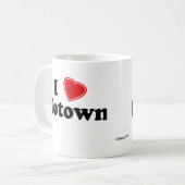 I Love Motown Koffiemok (Voorkant links)