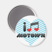 I Love Motown Magneet (Voorkant / Achterkant)