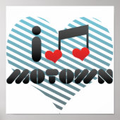 I Love Motown Poster (Voorkant)