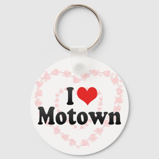 I Love Motown Sleutelhanger (Voorkant)