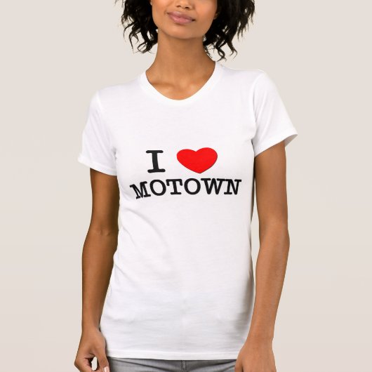 I Love Motown T-shirt (Voorkant)