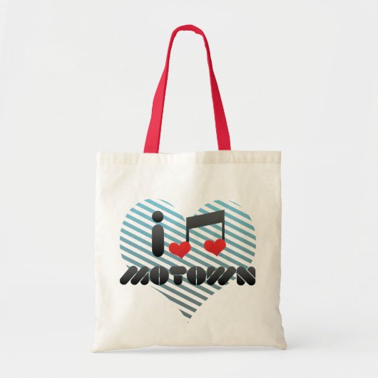 I Love Motown Tote Bag (Voorkant)