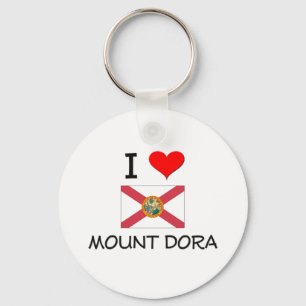 I Love MOUNT DORA Florida Sleutelhanger