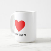 I love mountain koffiemok (Voorkant links)