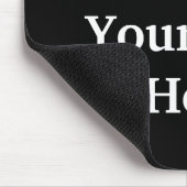 I Love Mousepad Add text (2 lines) Muismat (Hoek)