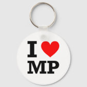 I Love MP Design Sleutelhanger (Voorkant)