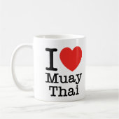 I Love Muay Thai Koffiemok (Links)
