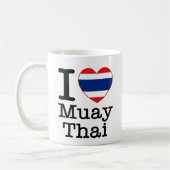 I Love Muay Thai Koffiemok (Links)