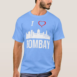 I love Mumbai or Bombay India T-shirt