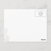 I Love Music Briefkaart (Achterkant)