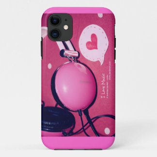 I Love Music Case-Mate iPhone Case