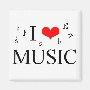 i Love Music Magneet