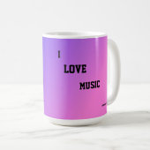 I Love Music Mok (Voorkant rechts)